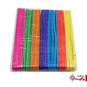 چوب بستنی رنگی (بسته‌ای)