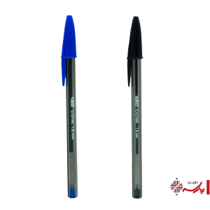 خودکار آبی و مشکی لارج (دودی) 1.6 بیک