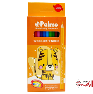 مداد رنگی 12 مقوایی پالمو