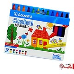 ماژیک نقاشی 12 رنگ کونیکال لاکسر