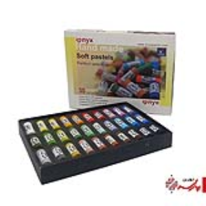 پاستل گچی 30 رنگ نیمه اونیکس