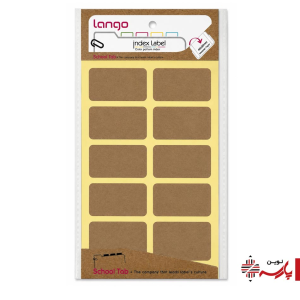 برچسب(استیکر) 4برگی 40*20 کرافت لانگو