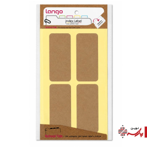 برچسب(استیکر) 5برگی 65*30 کرافت لانگو