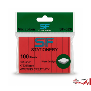 پوستیت (1) 50*75 10 رنگ خط دار 326 اس اف
